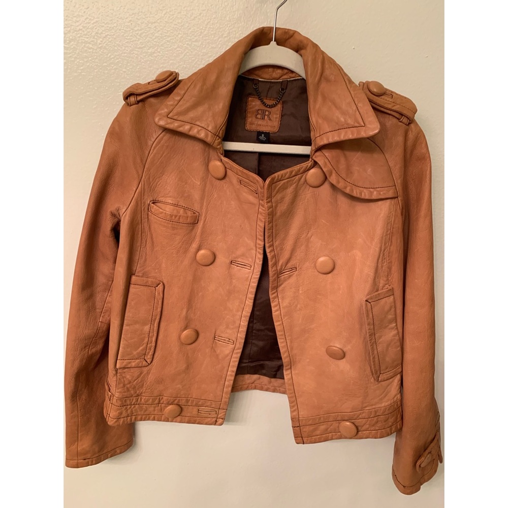 Banana Republic genuine leather women’s jacket.